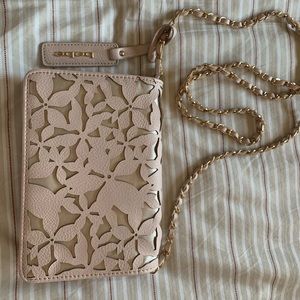 Bebe baby pink crossbody purse